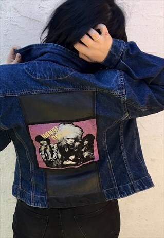HANOI ROCKS REWORKED DENIM JACKET