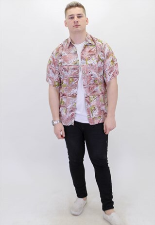 VINTAGE PATTERN FESTIVAL SHIRT