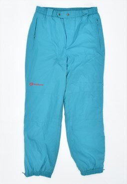 Vintage 90's Ski Trousers Turquoise