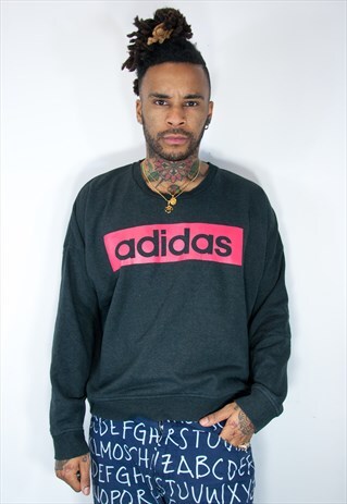 ADIDAS VINTAGE SWEATSHIRT GREY