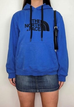 North Face Blue Vintage Hoodie 