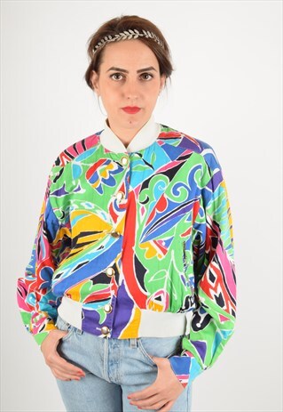 RARE VINTAGE ESCADA BY MARGARETHA LEY JACKET (2354)