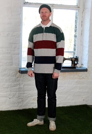 00S ONLY NYC STRIPE RUGBY JERSEY