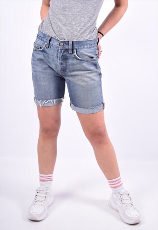 VINTAGE CALVIN KLEIN DENIM SHORTS BLUE