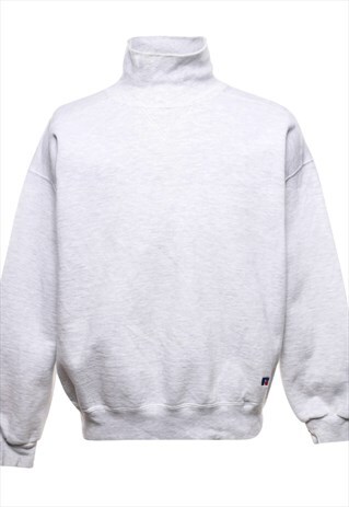 VINTAGE RUSSELL ATHLETIC PLAIN SWEATSHIRT - L