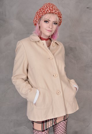 VINTAGE COAT IN CREAM