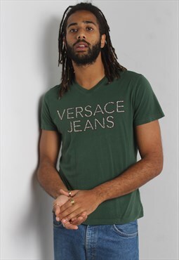 Vintage Versace Jeans T-Shirt Green