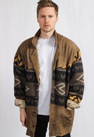 VINTAGE AZTEC FESTIVAL JACKET