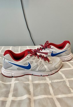 Nike revolution 2 light grey running trainers UK 7.5