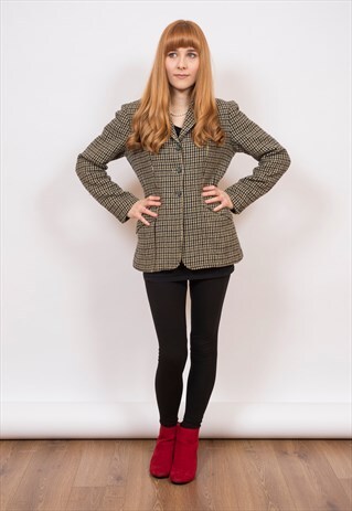 HARRY HALL DOGTOOTH TWEED JACKET