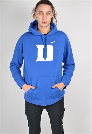 VINTAGE NIKE HOODIE BLUE