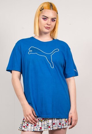 PUMA 90'S BLUE T-SHIRT