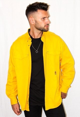 VINTAGE YELLOW TOMMY HILFIGER SHIRT