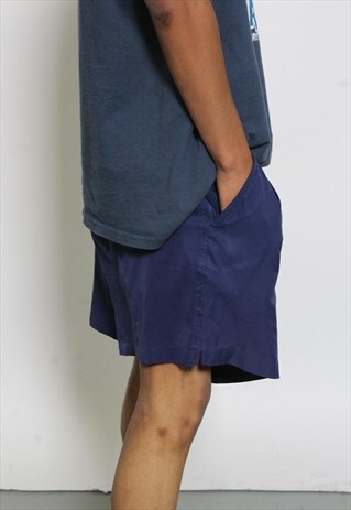 VINTAGE NIKE COURT SHORTS BLUE