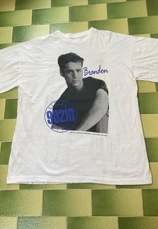 Vintage 90s 1993 Brandon Walsh Beverly Hills 90210 T-Shirt