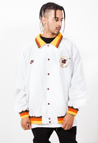 VINTAGE 80'S NIKE SPORT BOMBER JACKET / S3035