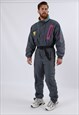 Vintage 90's BELFE Full Ski Suit Snow UK M 40" (63V)