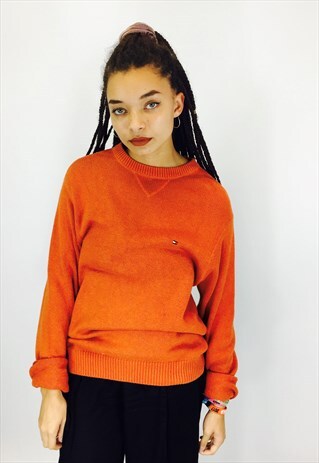 TOMMY HILFIGER 90S COTTON KNIT JUMPER
