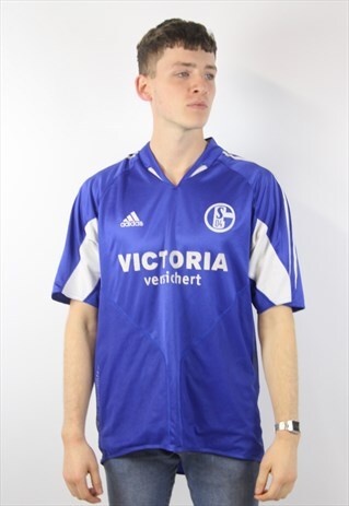 VINTAGE ADIDAS BLUE JERSEY