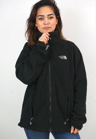 VINTAGE 90'S THE NORTH FACE ZIP-UP FLEECE JUMPER