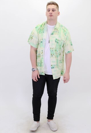 VINTAGE PATTERN FESTIVAL SHIRT