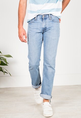 VINTAGE 80'S LEVI'S 514 DENIM JEANS / 0036 / 404