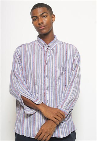 VINTAGE MISSONI STRIPED SHIRT