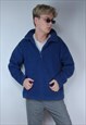 VINTAGE 90'S RAVE DARK FLUFFY SPRING BAGGY FLEECE JUMPER 