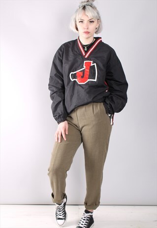 VINTAGE AMERICAN FOOTBALL WINDBREAKER SWEATSHIRT
