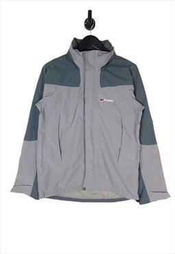 Men's Berghaus Gore-Tex Rain Jacket In Grey Size Small