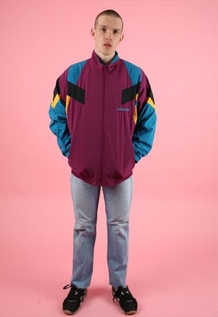 VINTAGE ADIDAS CUT AND SEW TRACKSUIT JACKET