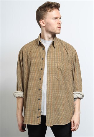 VINTAGE CORDUROY CORD SHIRT