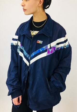 VINTAGE FESTIVAL RUKA 80S RAVE WINDBREAKER JACKET