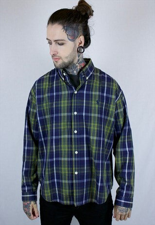 VINTAGE RALPH LAUREN CHECKED SHIRT