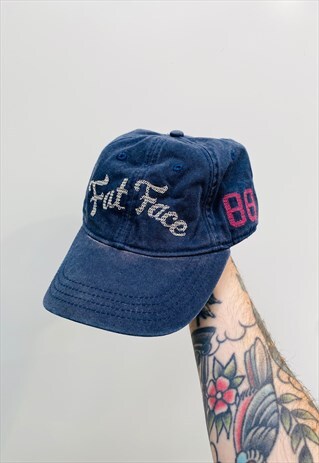 VINTAGE FAT FACE EMBROIDERED HAT CAP
