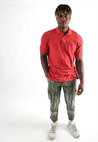 RED RALPH LAUREN POLO T-SHIRT PS1889