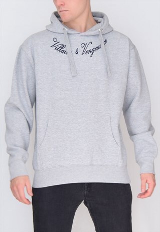 GREY TATTOO (NAVY) HOODIE