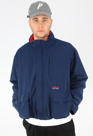 RALPH LAUREN POLO SPORT FLEECE LINED RAIN JACKET