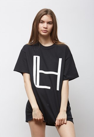 HALLEY BLACK LOGO T-SHIRT