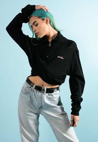 ELLESSE RETRO ELLESSE 1/4 ZIP TOP