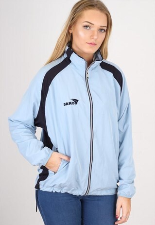 VINTAGE BLUE SHELL JACKET