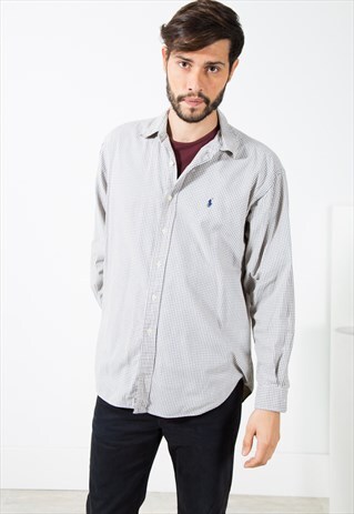VINTAGE POLO RALPH LAUREN SHIRT / S4895