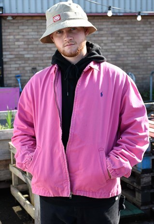 PINK RALPH LAUREN BOMBER JACKET