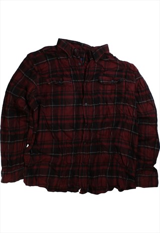 Vintage 90's George Shirt Check Lumberjack Long Sleeve