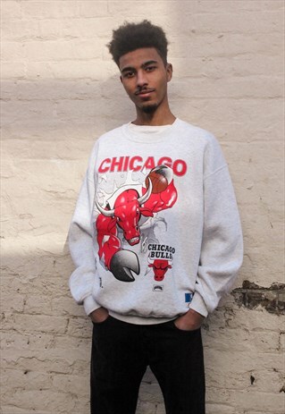 CHICAGO BULLS VINTAGE SWEATSHIRT, XL