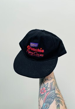 Vintage Rare Cadbury Crunchie Embroidered hat cap