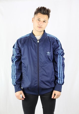 MENS VINTAGE ADIDAS JACKET COAT XL BOMBER BOXING CASUAL 90S