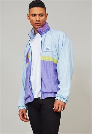 1980'S OVERSIZED MULTI COLOURED SHELL SPORTS SERGIO TACCHINI