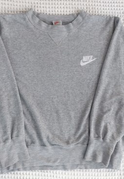 Vintage Nike Tick Logo Waffle Cotton  Sweatshirt