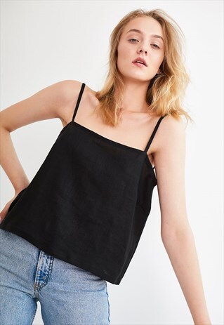 PAGE LINEN CAMI / TANK TOP